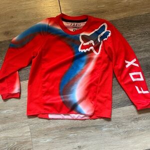 Fox Racing 180 Toxsyk Off-Road Mx Motocross Jersey Flo Red